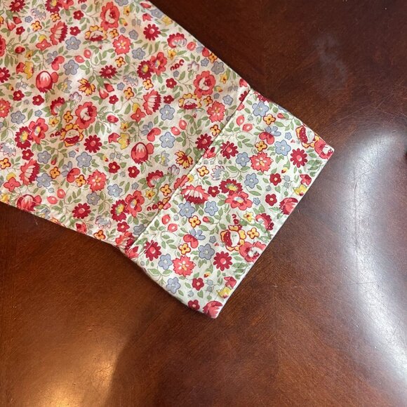 vintage Hilfiger Denim Red Label XL Floral Long-Sleeve Button-Up Shirt - Picture 11 of 11